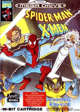 Spider-Man - X-Men - Arcade's Revenge (USA, Europe) box cover front